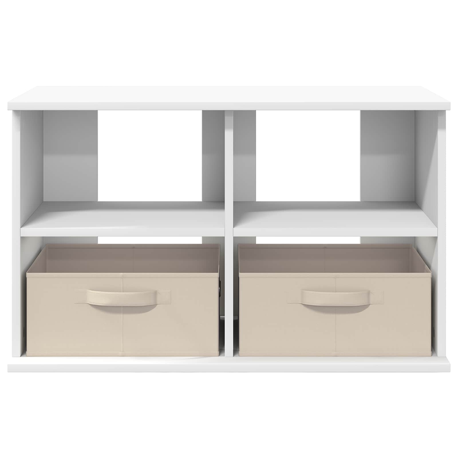 Βάση τηλεόρασης με συρτάρι Λευκό 79 x 40 x 48 εκ - Pakobazaar