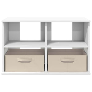 Βάση τηλεόρασης με συρτάρι Λευκό 79 x 40 x 48 εκ - Pakobazaar