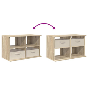 Βάση τηλεόρασης με συρτάρι Δρύς Sonoma 79 x 40 x 48 εκ - Pakobazaar