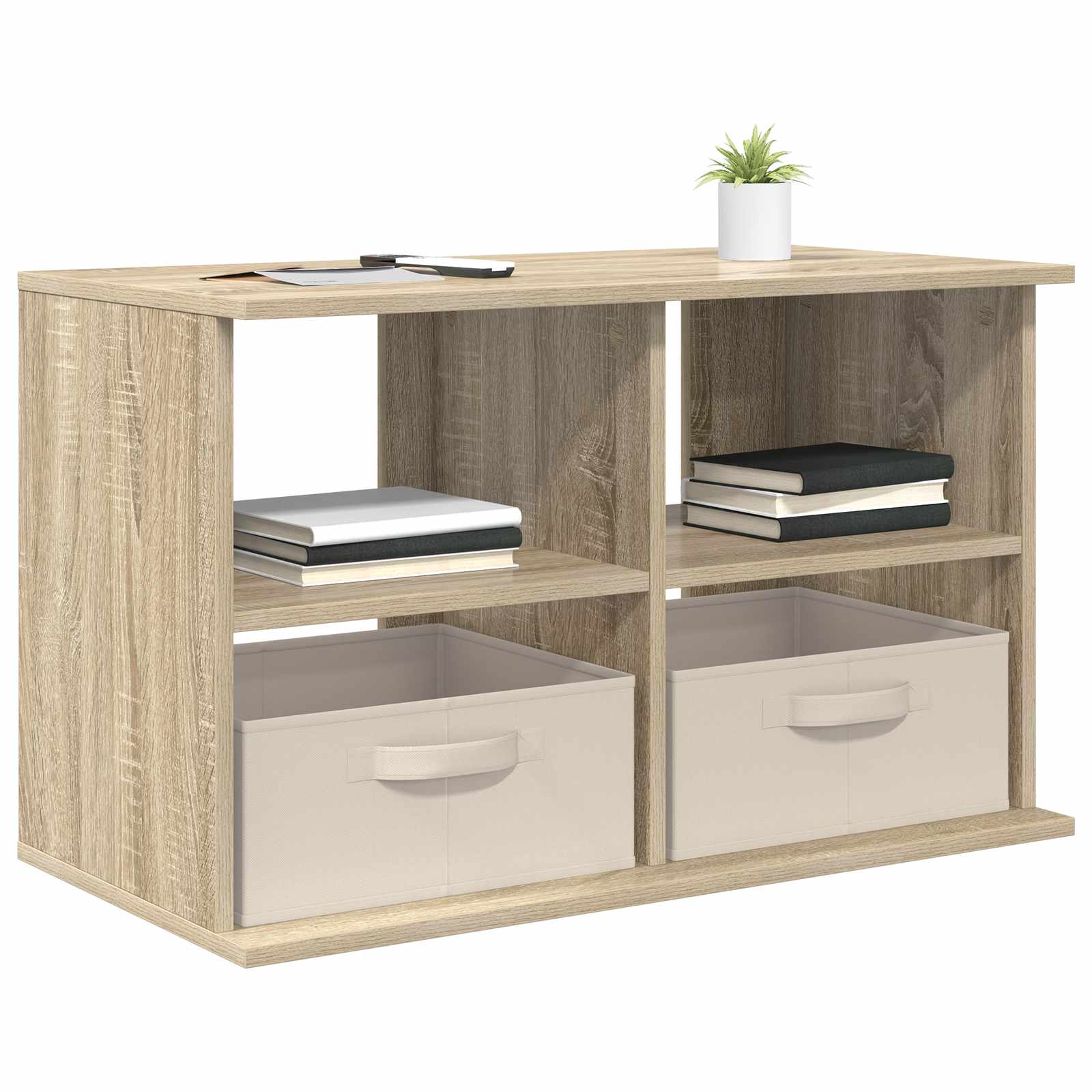 Βάση τηλεόρασης με συρτάρι Δρύς Sonoma 79 x 40 x 48 εκ - Pakobazaar