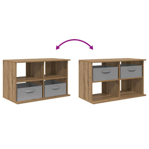 Βάση τηλεόρασης με συρτάρι Artisan Oak 79 x 40 x 48 εκ - Pakobazaar