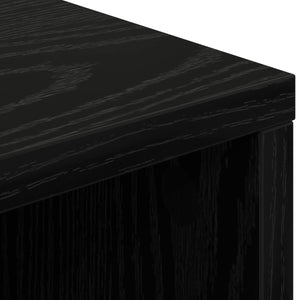 Πλαϊνό γραφείο με συρτάρι Μαύρη Οξυά 60 x 33,5 x 84 εκ - Pakobazaar