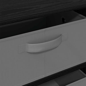 Πλαϊνό γραφείο με συρτάρι Μαύρη Οξυά 60 x 33,5 x 84 εκ - Pakobazaar