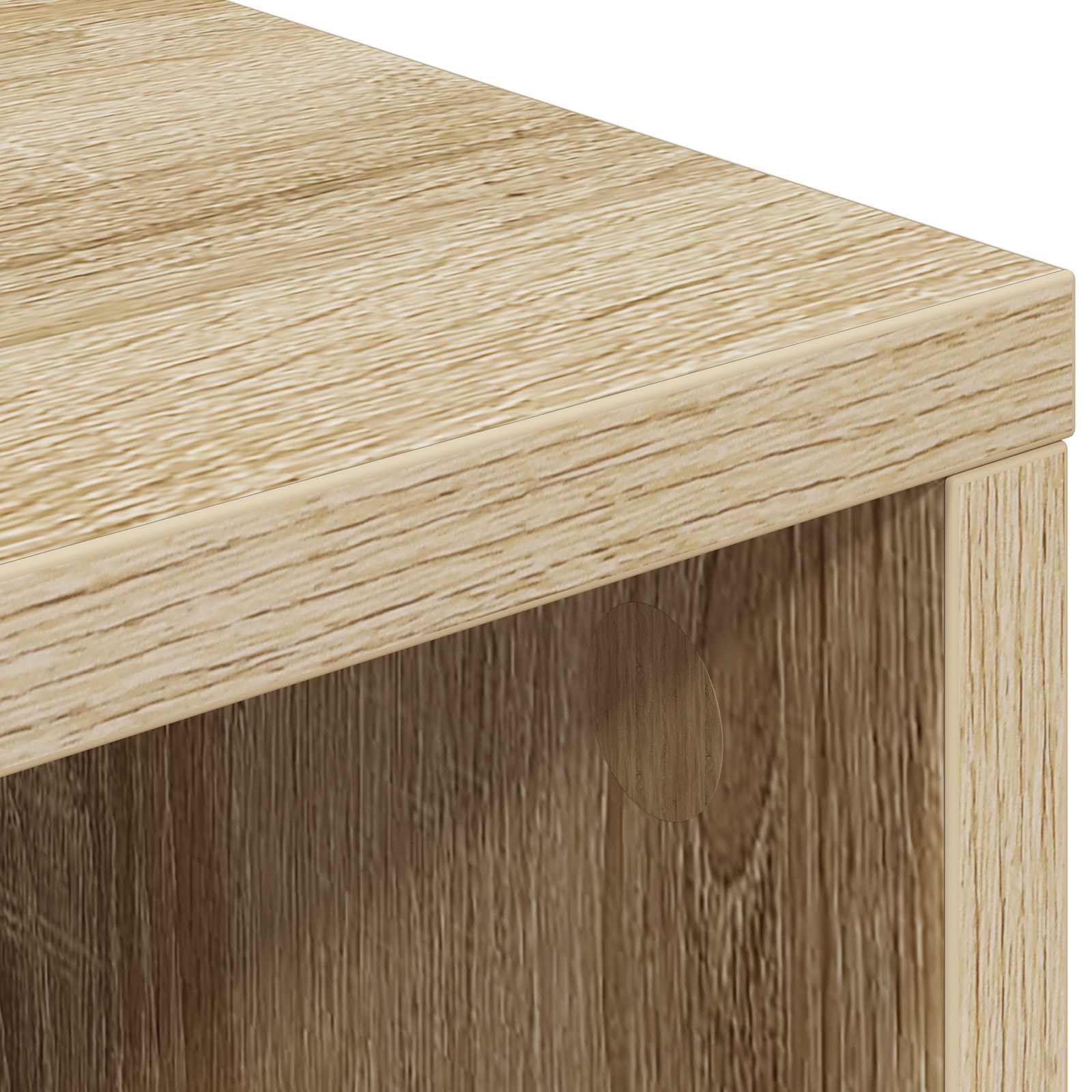 Πλαϊνό γραφείο με συρτάρι Δρύς Sonoma 60 x 33,5 x 84 εκ - Pakobazaar
