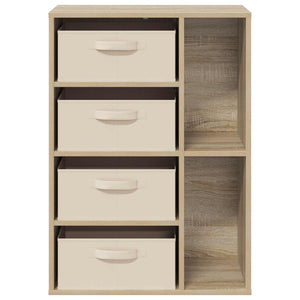 Πλαϊνό γραφείο με συρτάρι Δρύς Sonoma 60 x 33,5 x 84 εκ - Pakobazaar