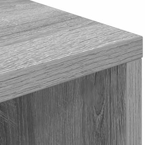 Πλαϊνό γραφείο με συρτάρι Γκρίζο Σονομα 60 x 33,5 x 84 εκ - Pakobazaar