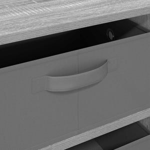 Πλαϊνό γραφείο με συρτάρι Γκρίζο Σονομα 60 x 33,5 x 84 εκ - Pakobazaar