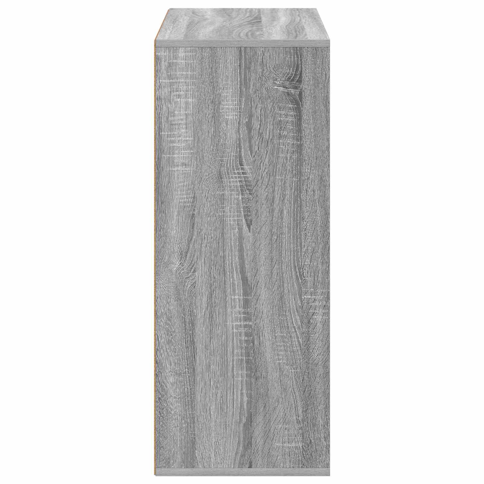 Πλαϊνό γραφείο με συρτάρι Γκρίζο Σονομα 60 x 33,5 x 84 εκ - Pakobazaar