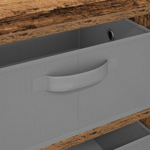 Πλαϊνό γραφείο με συρτάρι Παλιό ξύλο 60 x 33,5 x 84 εκ - Pakobazaar