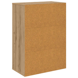 Πλαϊνό γραφείο με συρτάρι Artisan Oak 60 x 33,5 x 84 εκ - Pakobazaar