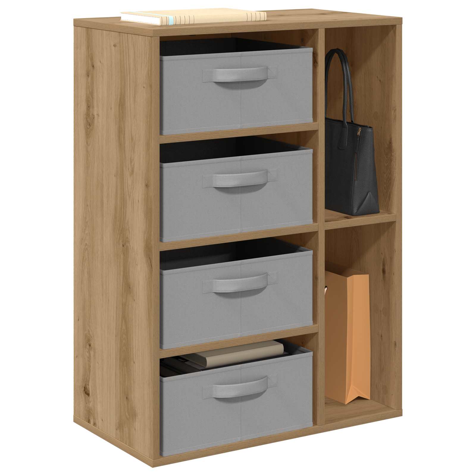 Πλαϊνό γραφείο με συρτάρι Artisan Oak 60 x 33,5 x 84 εκ - Pakobazaar