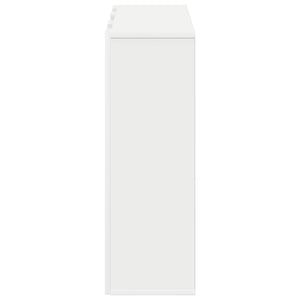Πλαϊνό γραφείο με συρτάρι Λευκό 73,5 x 24 x 69,5 εκ. - Pakobazaar