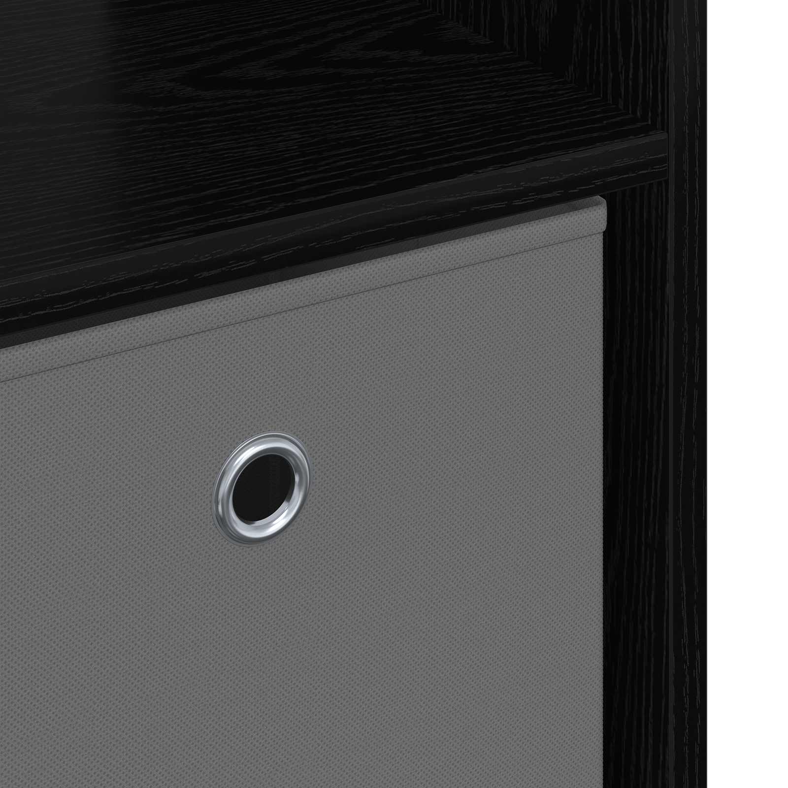 Πλαϊνό γραφείο με συρτάρι Μαύρη Οξυά 73,5 x 24 x 69,5 εκ. - Pakobazaar