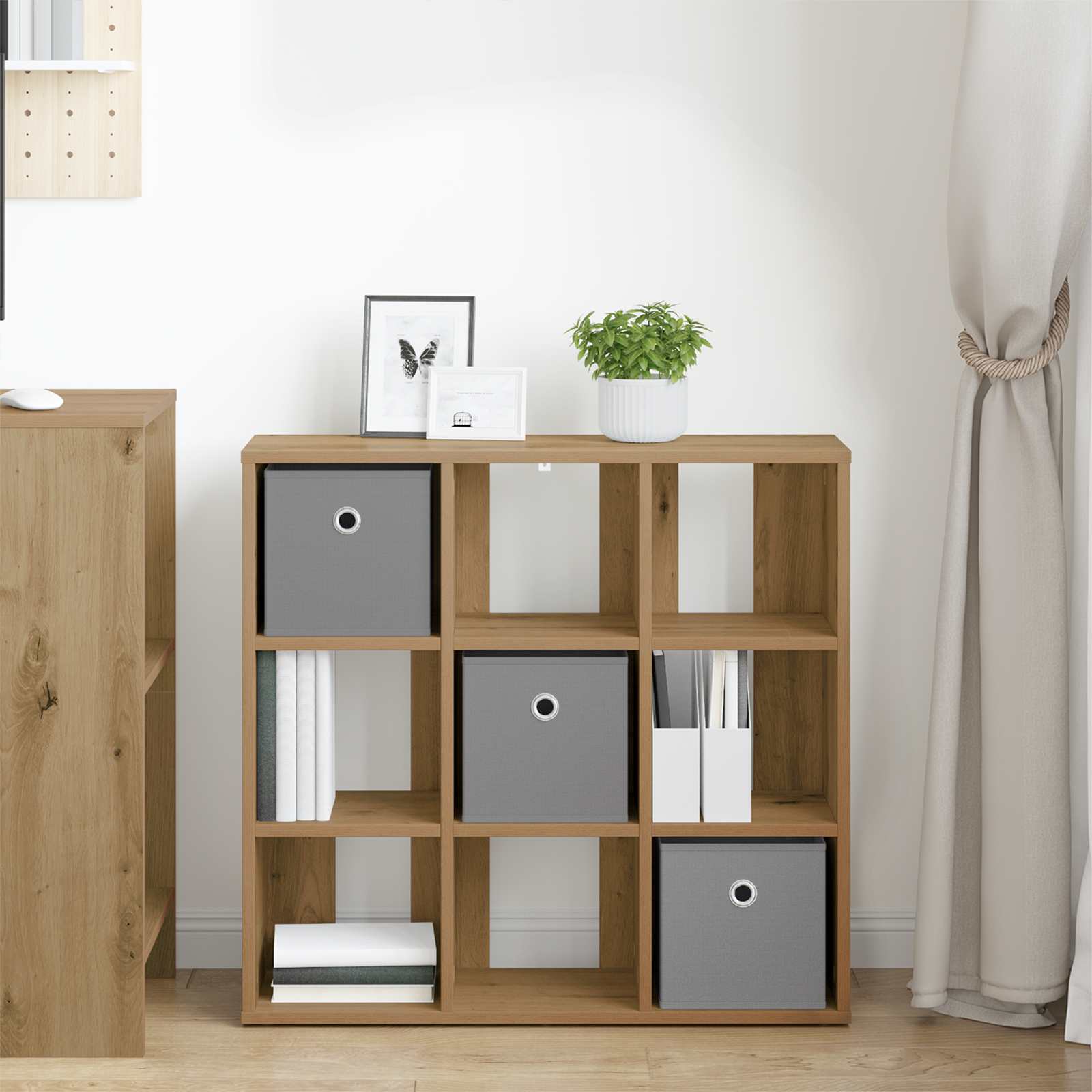 Πλαϊνό γραφείο με συρτάρι Artisan Oak 73,5 x 24 x 69,5 εκ. - Pakobazaar