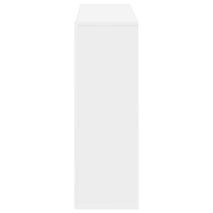 Πλαϊνό γραφείο με συρτάρι Λευκό 88,5 x 29 x 84,5 εκ. - Pakobazaar