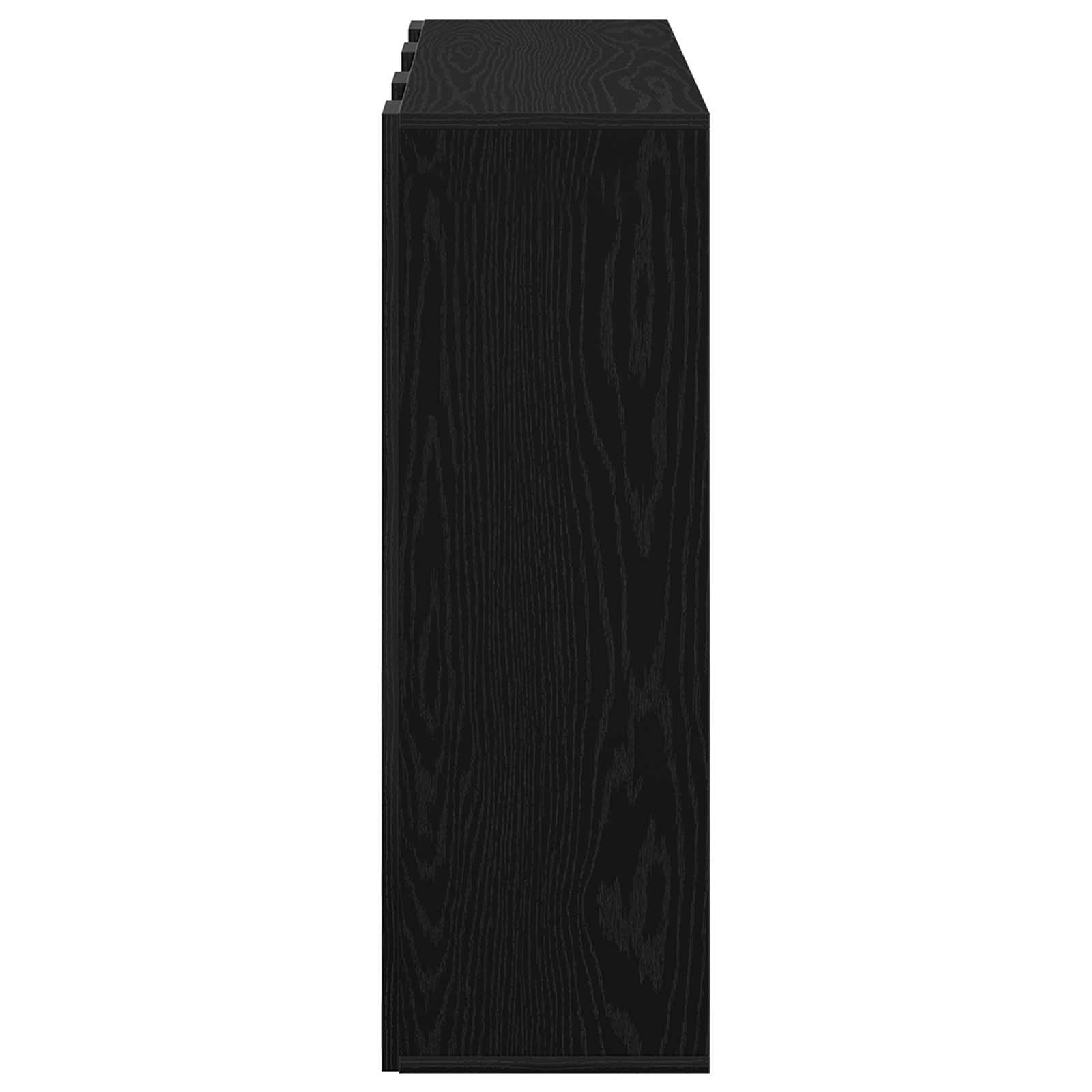 Πλαϊνό γραφείο με συρτάρι Μαύρη Οξυά 88,5 x 29 x 84,5 εκ. - Pakobazaar