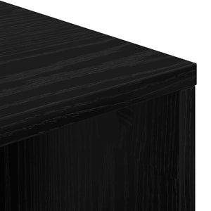 Πλαϊνό γραφείο με συρτάρι Μαύρη Οξυά 102 x 31 x 99,5 εκ. - Pakobazaar