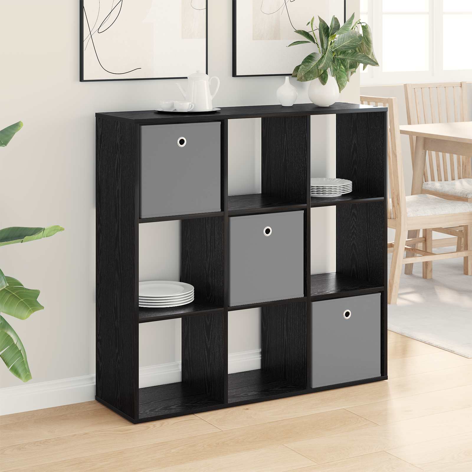 Πλαϊνό γραφείο με συρτάρι Μαύρη Οξυά 102 x 31 x 99,5 εκ. - Pakobazaar