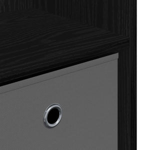 Πλαϊνό γραφείο με συρτάρι Μαύρη Οξυά 73,5 x 22,5 x 53,5 εκ - Pakobazaar