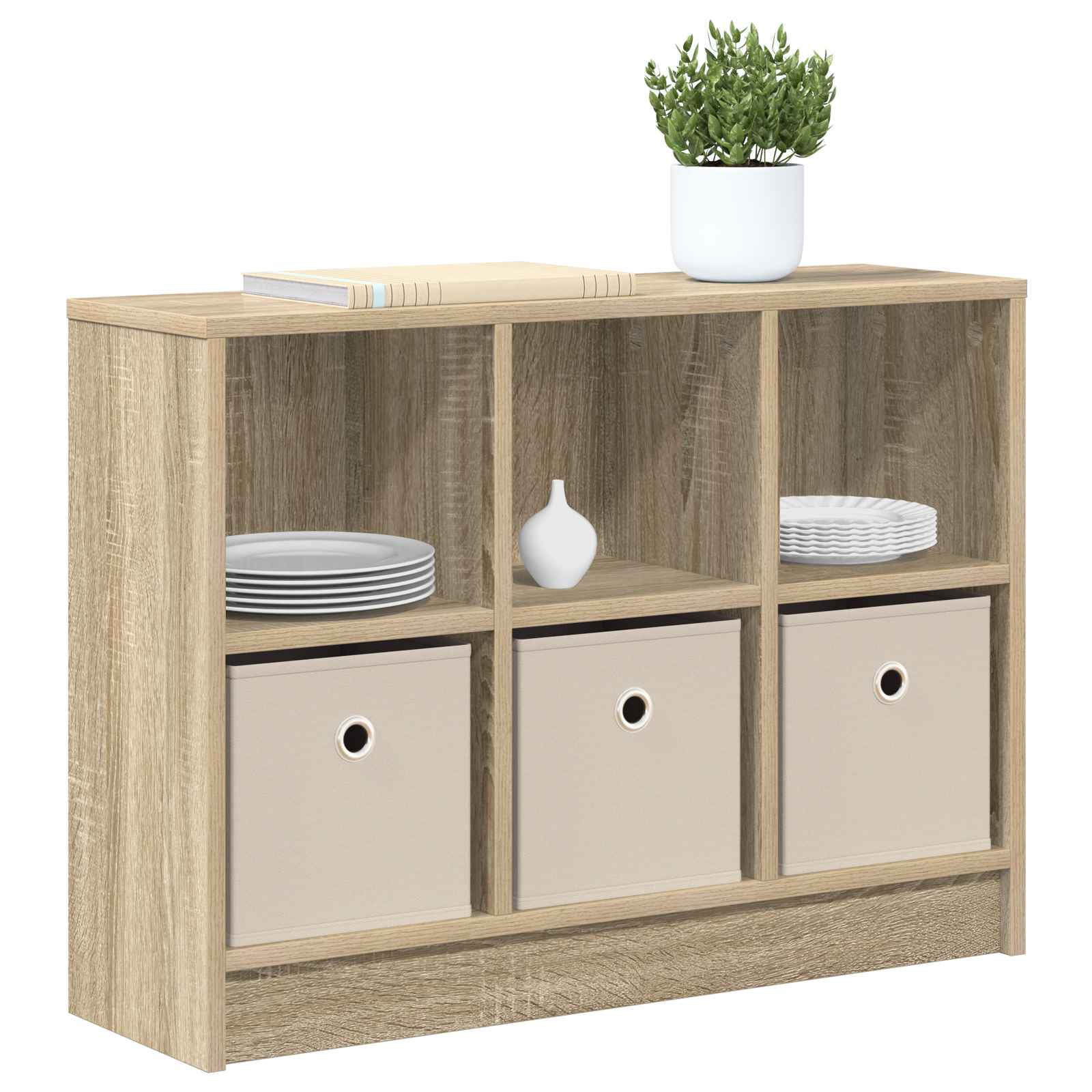 Πλαϊνό γραφείο με συρτάρι Δρύς Sonoma 73,5 x 22,5 x 53,5 εκ - Pakobazaar