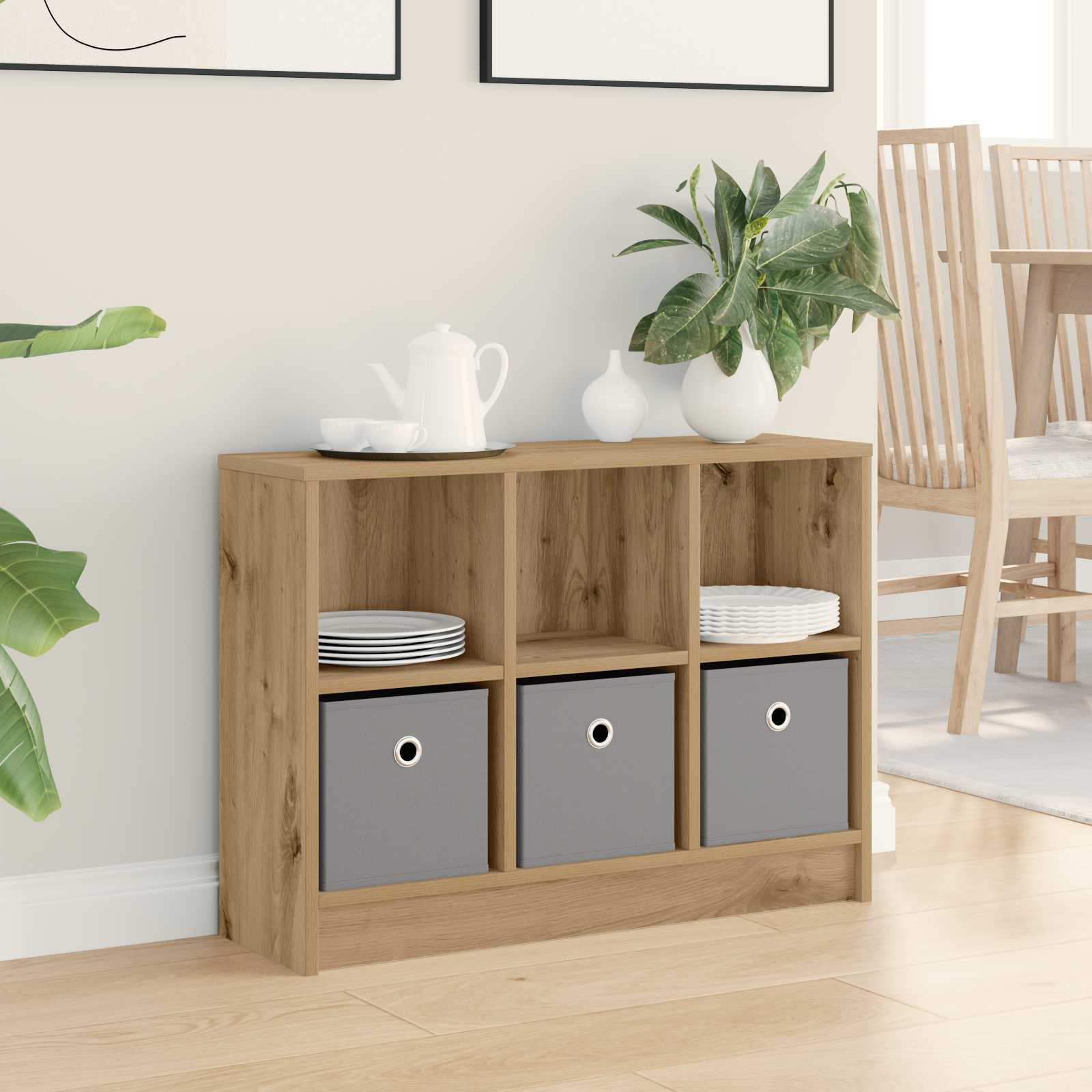 Πλαϊνό γραφείο με συρτάρι Artisan Oak 73,5 x 22,5 x 53,5 εκ - Pakobazaar
