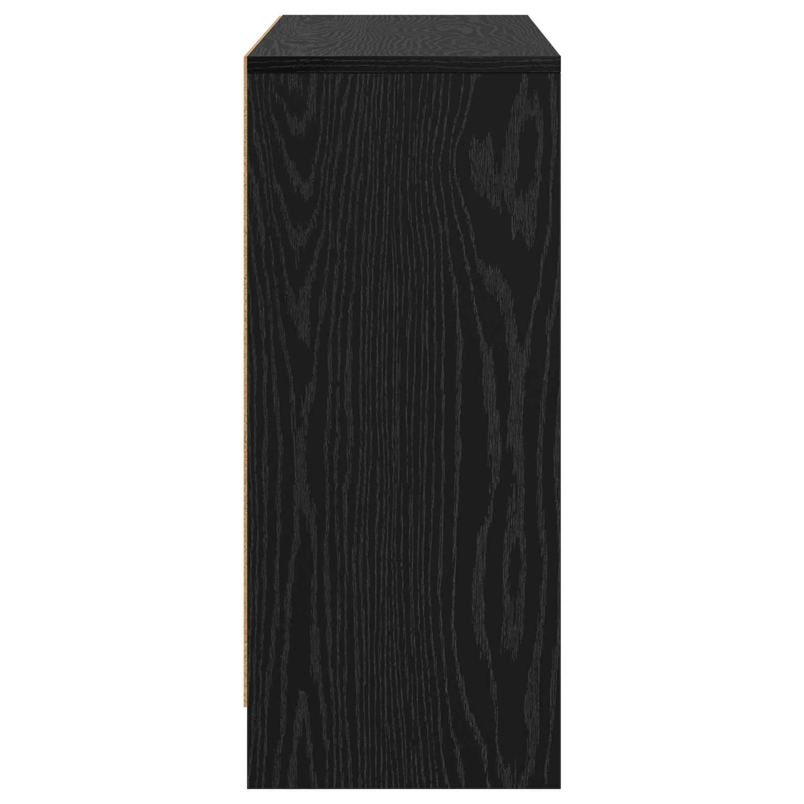 Πλαϊνό γραφείο με συρτάρι Μαύρη Οξυά 88,5 x 27,5 x 63,5 εκ - Pakobazaar