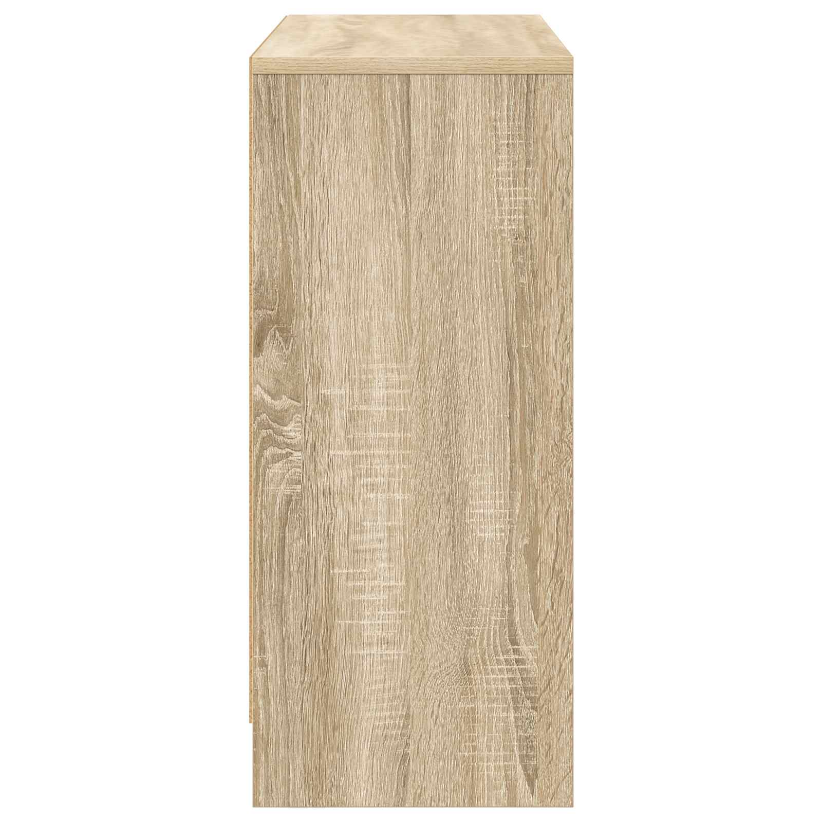 Πλαϊνό γραφείο με συρτάρι Δρύς Sonoma 88,5 x 27,5 x 63,5 εκ - Pakobazaar