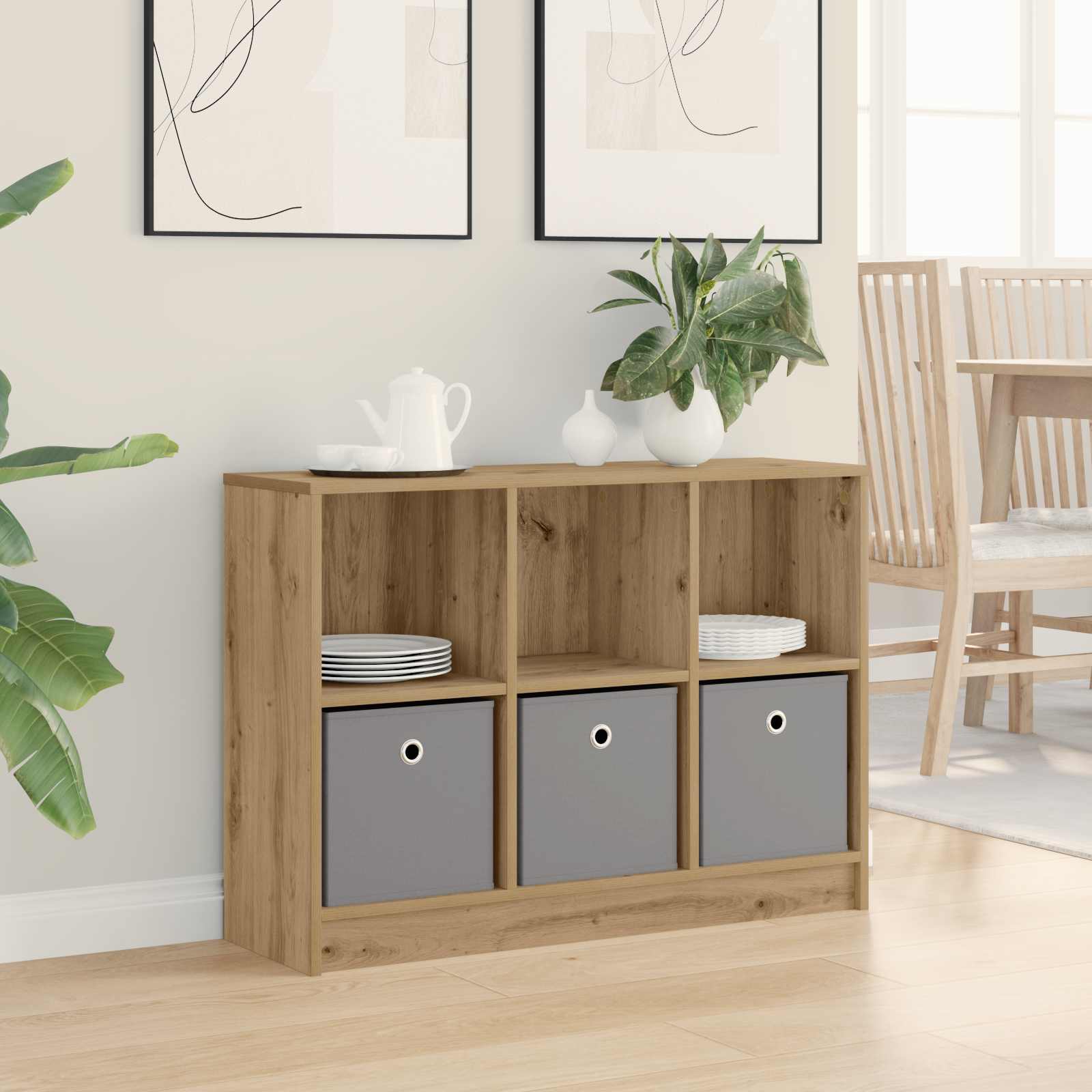 Πλαϊνό γραφείο με συρτάρι Artisan Oak 88,5 x 27,5 x 63,5 εκ - Pakobazaar