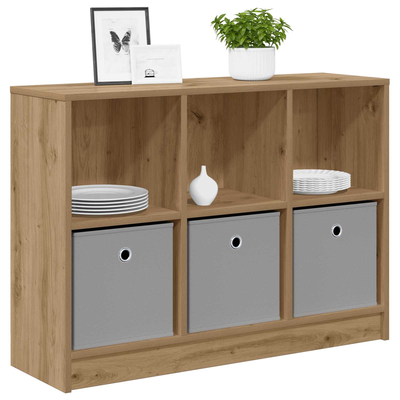 Πλαϊνό γραφείο με συρτάρι Artisan Oak 88,5 x 27,5 x 63,5 εκ - Pakobazaar
