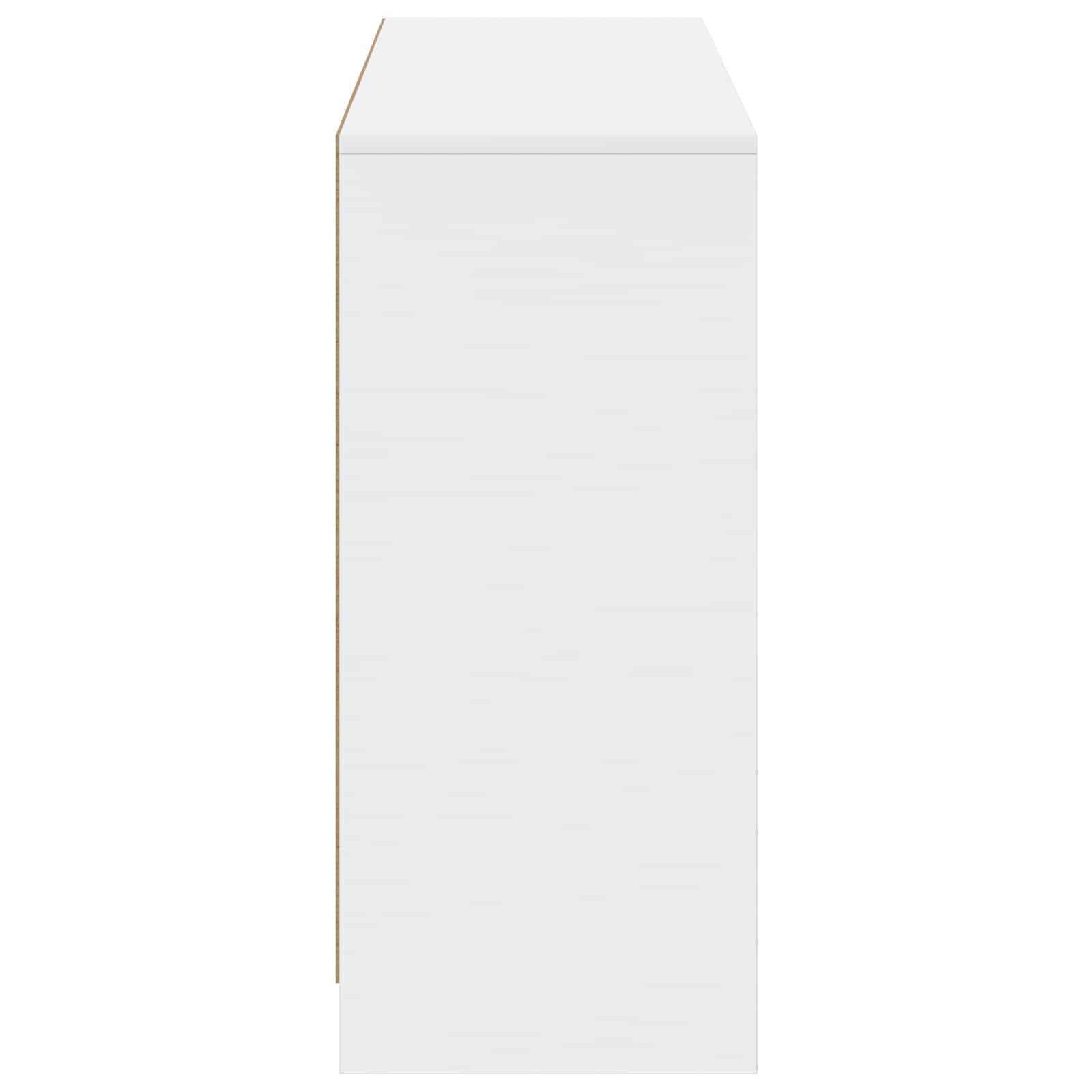 Πλαϊνό γραφείο με συρτάρι Λευκό 102 x 32 x 73,5 εκ - Pakobazaar