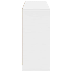 Πλαϊνό γραφείο με συρτάρι Λευκό 102 x 32 x 73,5 εκ - Pakobazaar