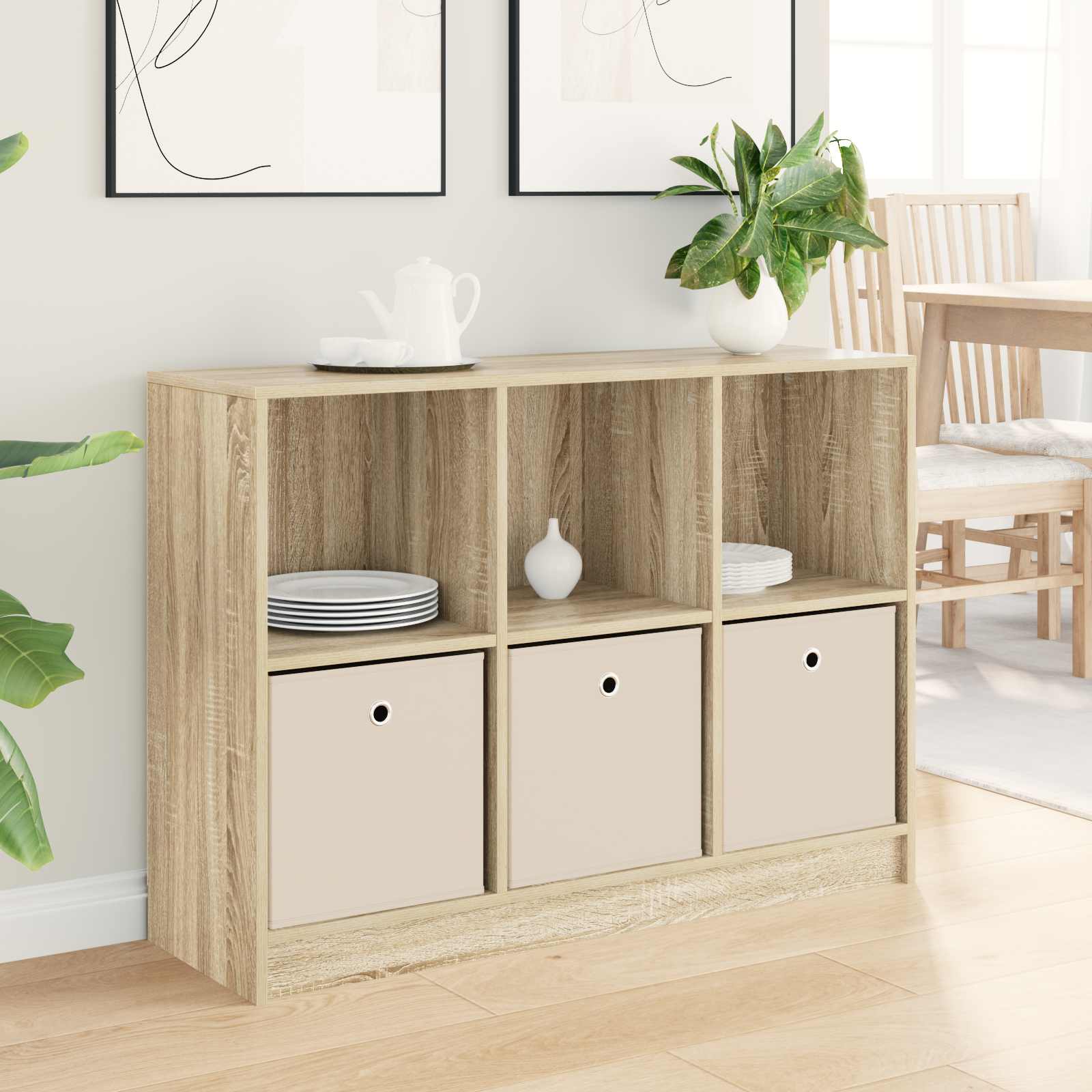 Πλαϊνό γραφείο με συρτάρι Δρύς Sonoma 102 x 32 x 73,5 εκ - Pakobazaar