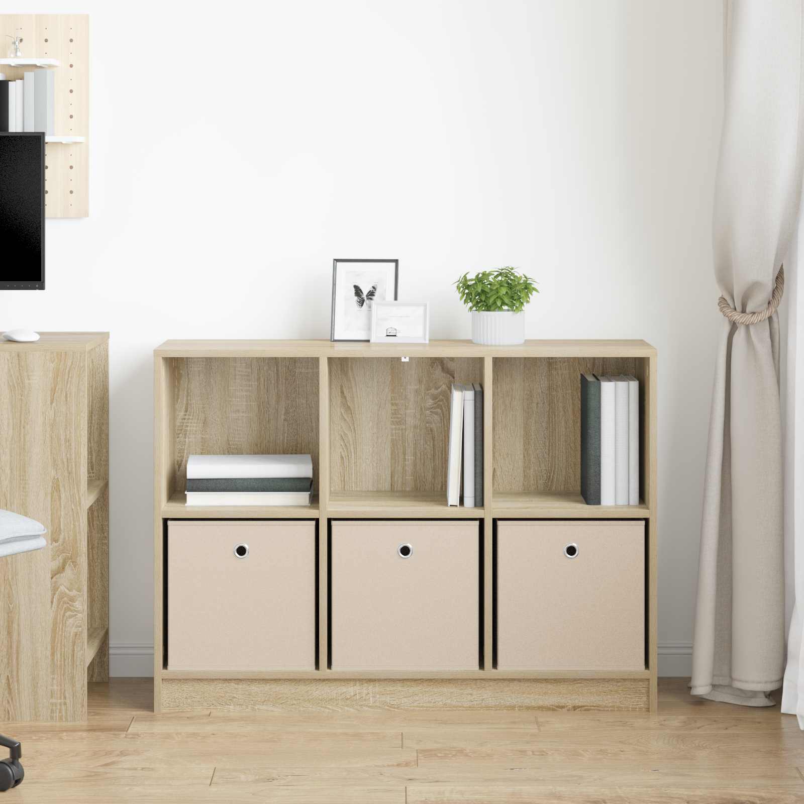 Πλαϊνό γραφείο με συρτάρι Δρύς Sonoma 102 x 32 x 73,5 εκ - Pakobazaar