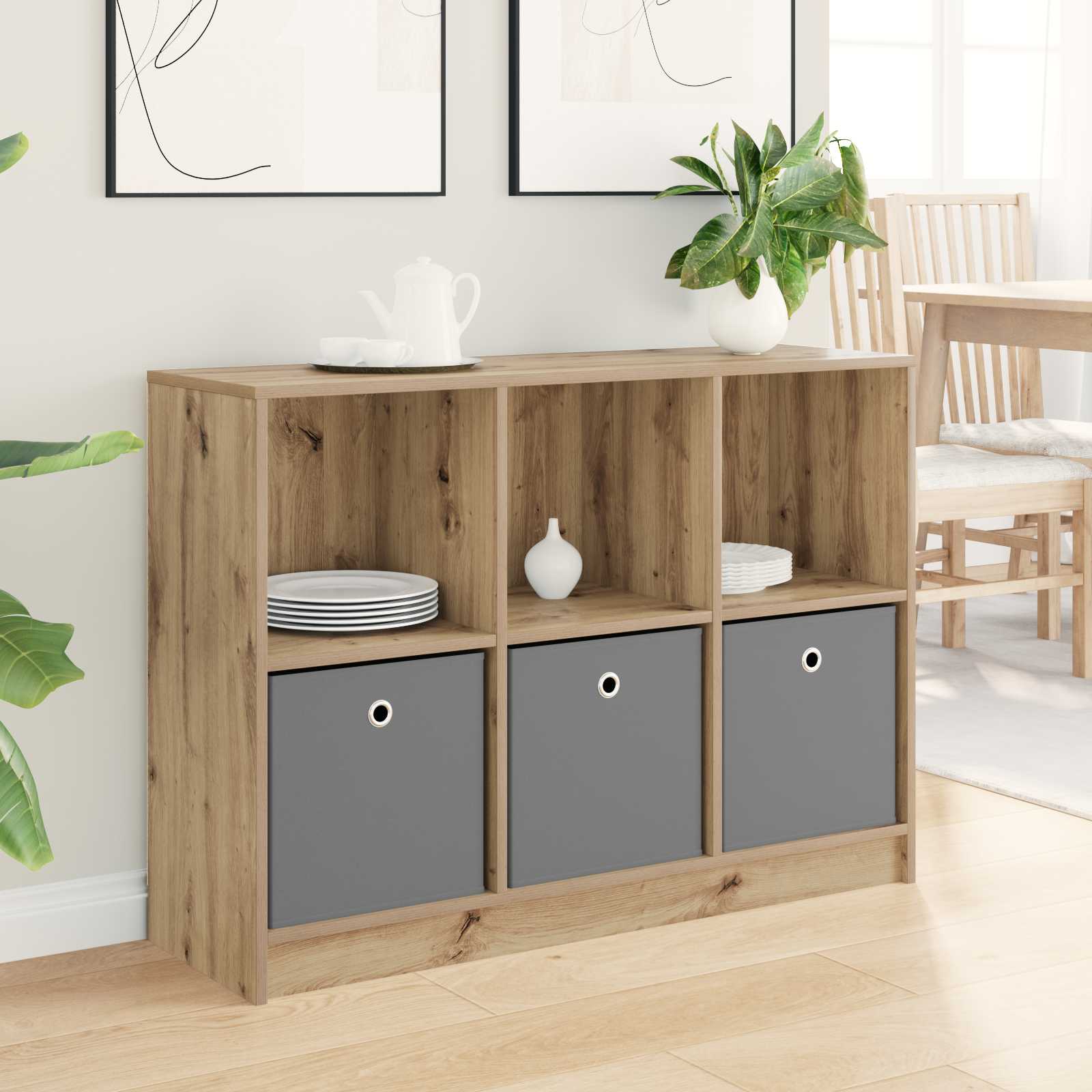 Πλαϊνό γραφείο με συρτάρι Artisan Oak 102 x 32 x 73,5 εκ - Pakobazaar