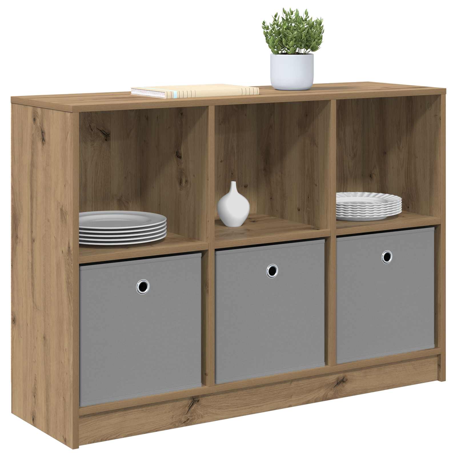 Πλαϊνό γραφείο με συρτάρι Artisan Oak 102 x 32 x 73,5 εκ - Pakobazaar