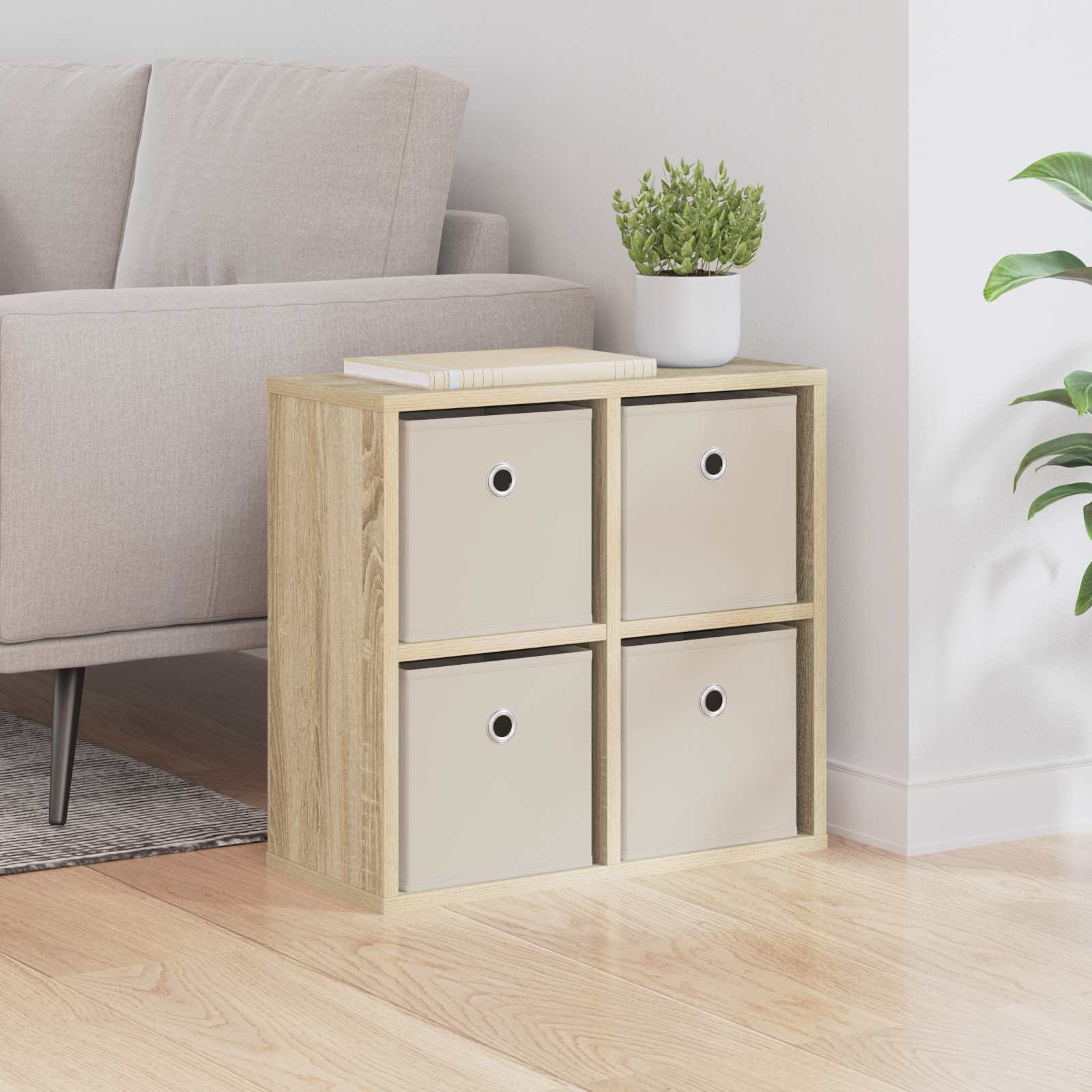 Πλαϊνό γραφείο με συρτάρι Δρύς Sonoma 49,5 x 22 x 47 εκ - Pakobazaar