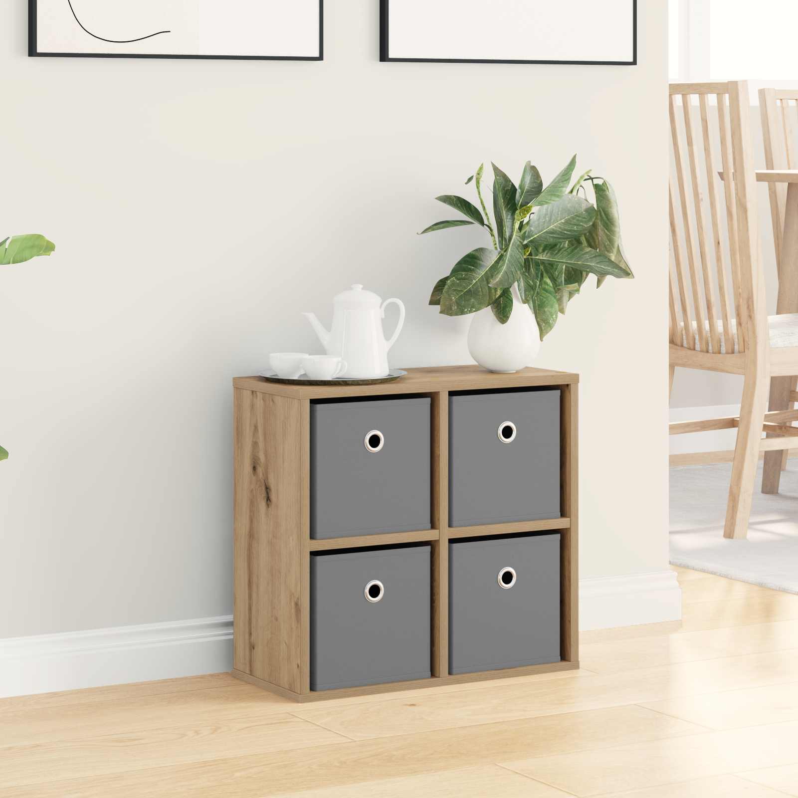 Πλαϊνό γραφείο με συρτάρι Artisan Oak 49,5 x 22 x 47 εκ - Pakobazaar