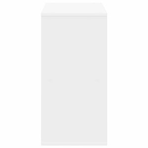 Πλαϊνό γραφείο με συρτάρι Λευκό 59,5 x 27 x 57 εκ - Pakobazaar