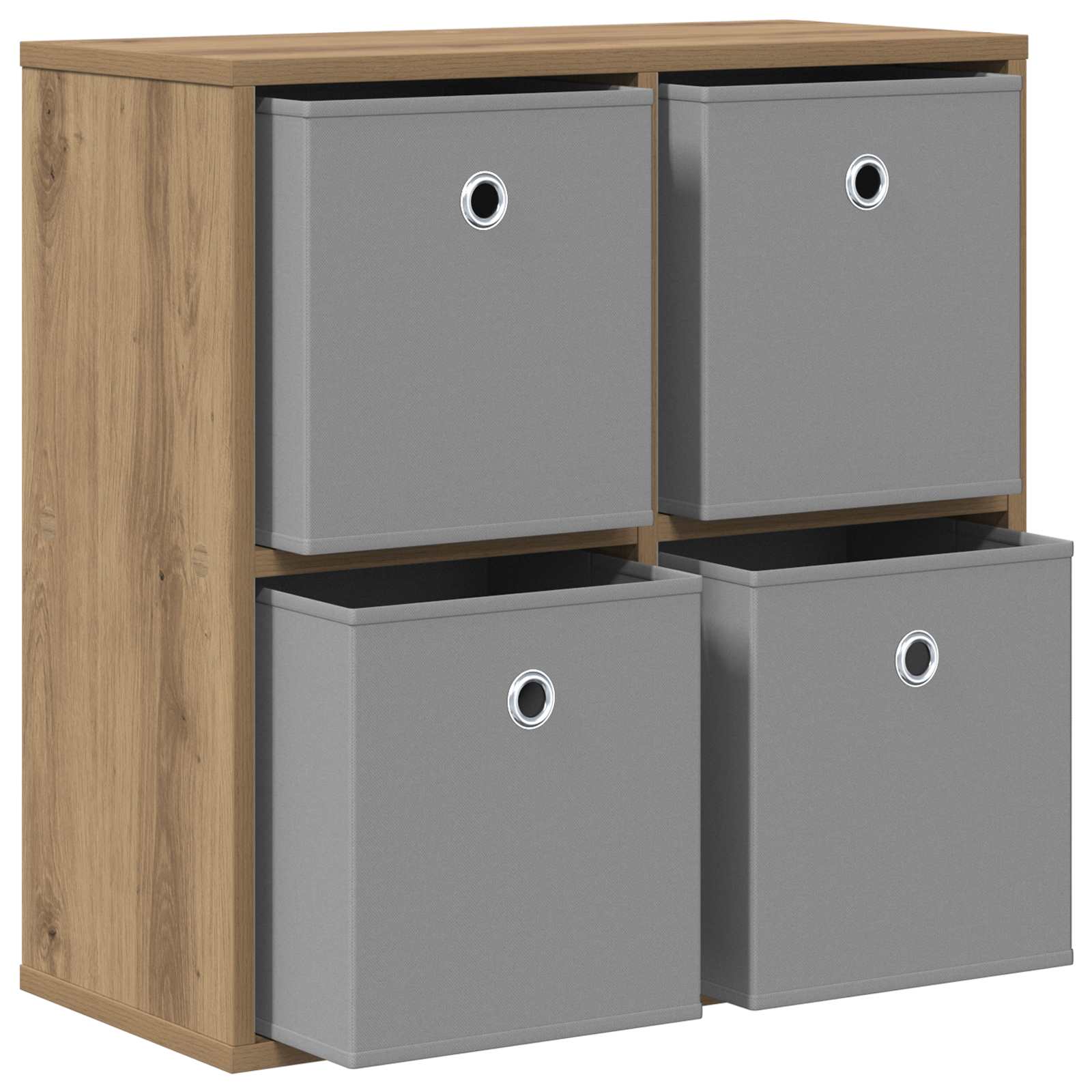 Πλαϊνό γραφείο με συρτάρι Artisan Oak 59,5 x 27 x 57 εκ - Pakobazaar