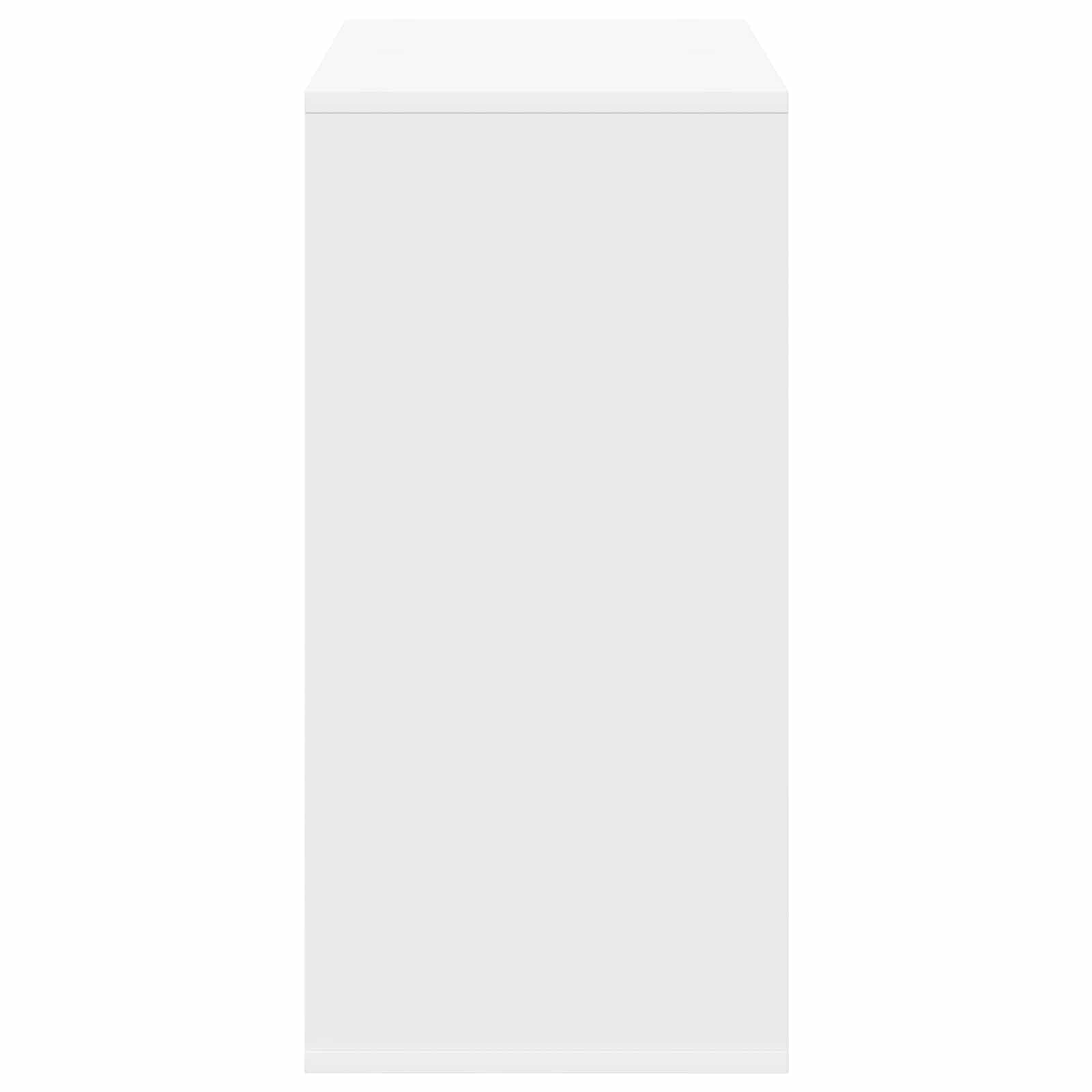 Πλαϊνό γραφείο με συρτάρι Λευκό 68,5 x 32 x 67 εκ - Pakobazaar