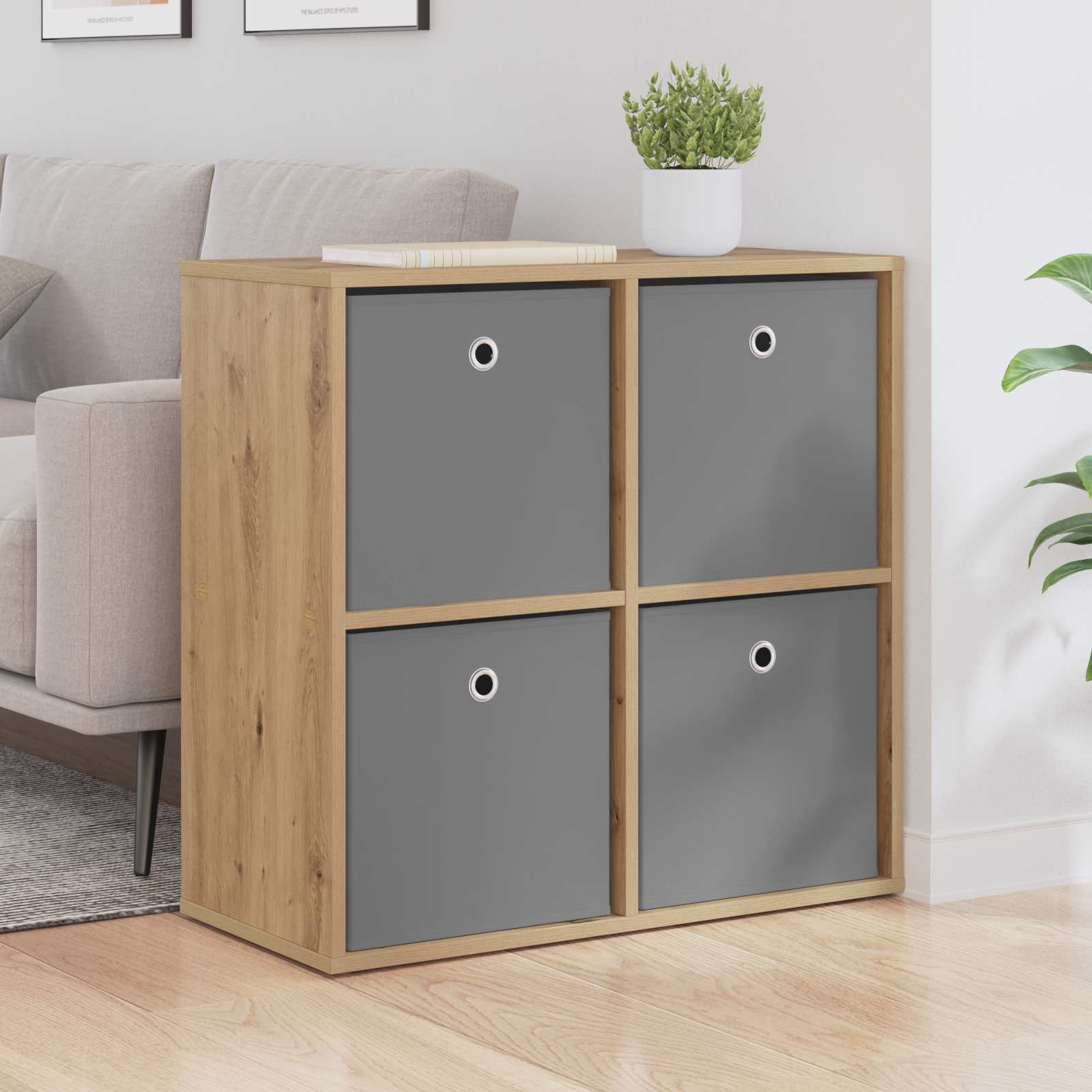 Πλαϊνό γραφείο με συρτάρι Artisan Oak 68,5 x 32 x 67 εκ - Pakobazaar
