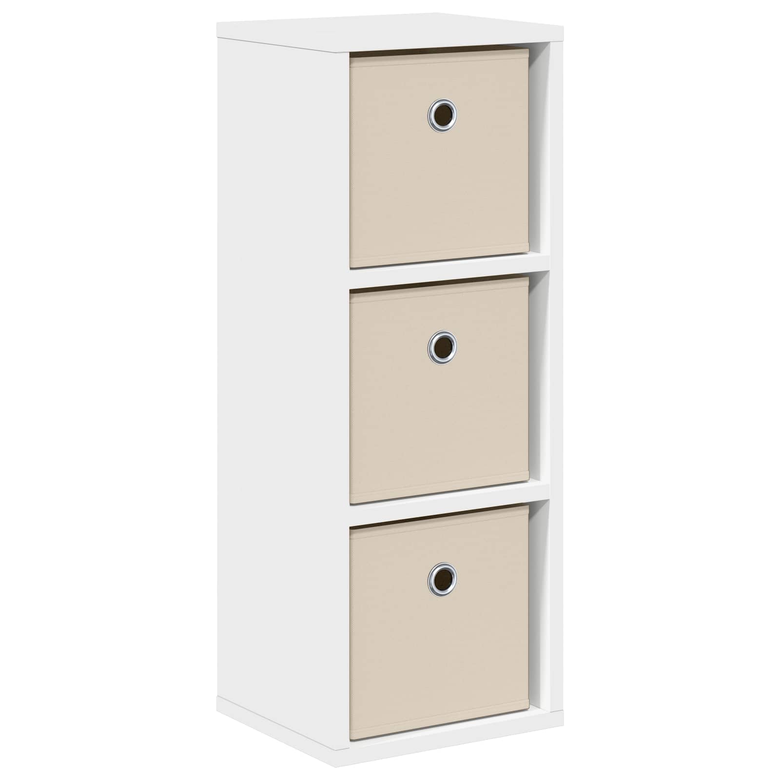 Πλαϊνό γραφείο με συρτάρι Λευκό 25,5 x 22 x 69,5 εκ - Pakobazaar