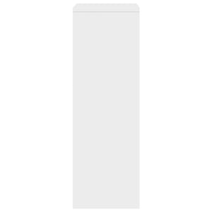 Πλαϊνό γραφείο με συρτάρι Λευκό 25,5 x 22 x 69,5 εκ - Pakobazaar