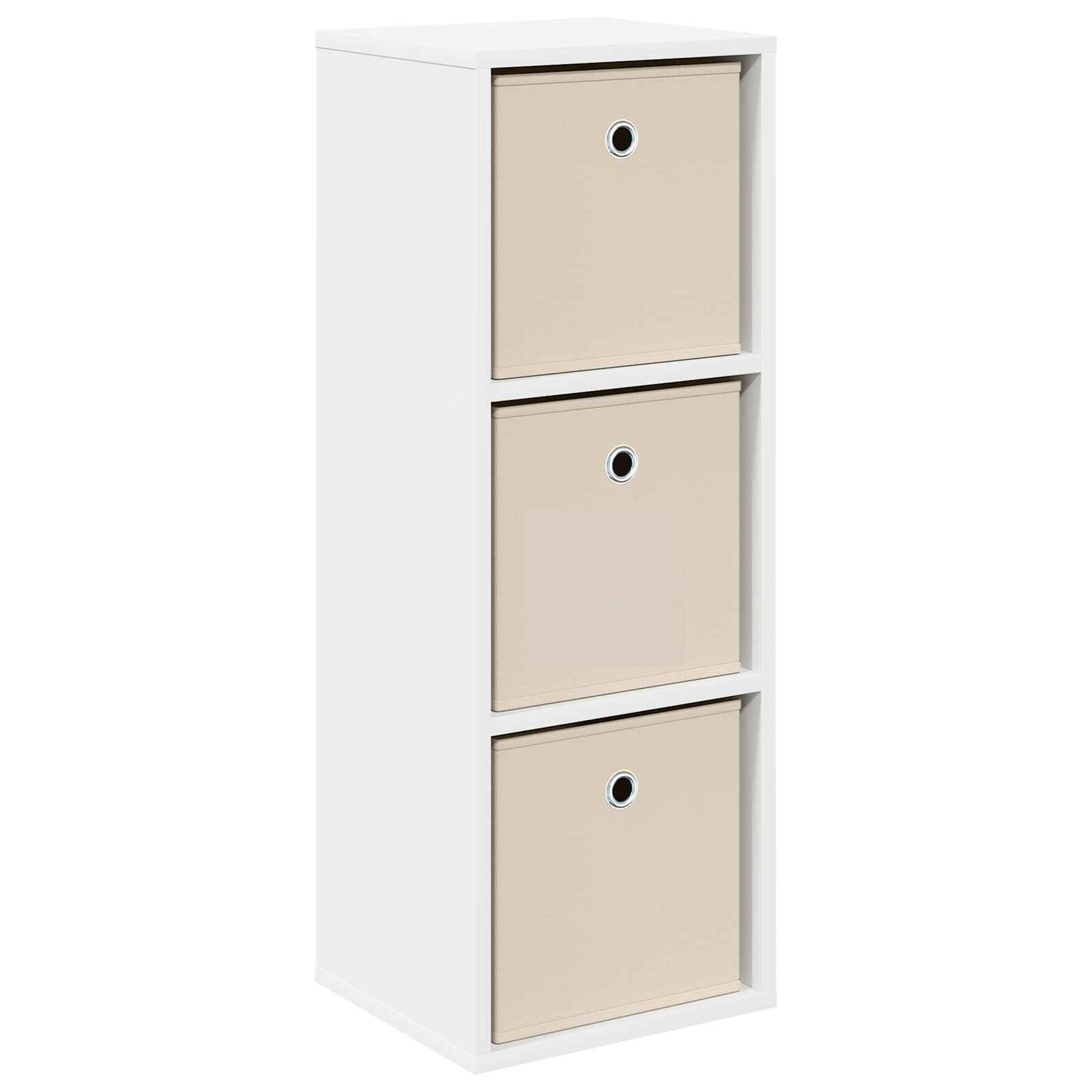Πλαϊνό γραφείο με συρτάρι Λευκό 30,5 x 27 x 84,5 εκ - Pakobazaar