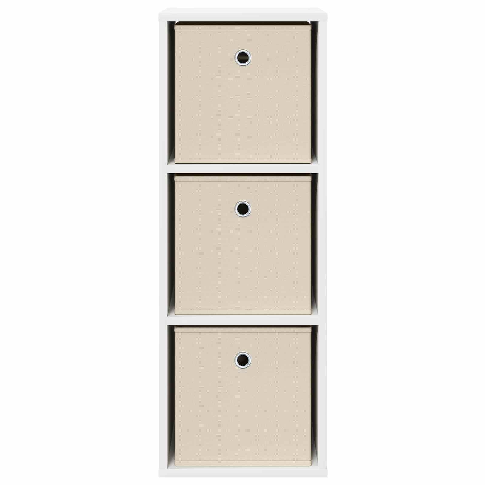 Πλαϊνό γραφείο με συρτάρι Λευκό 30,5 x 27 x 84,5 εκ - Pakobazaar