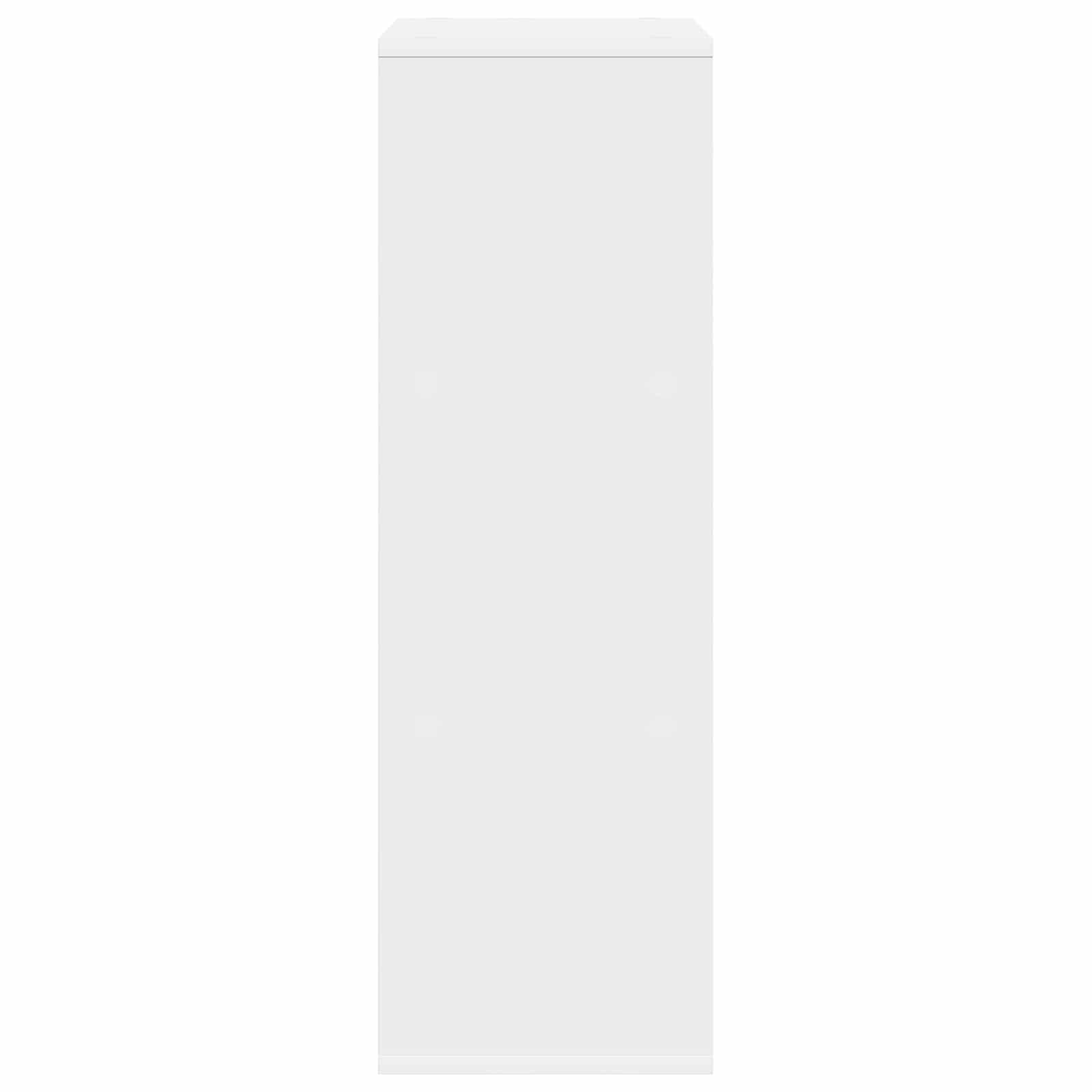 Πλαϊνό γραφείο με συρτάρι Λευκό 30,5 x 27 x 84,5 εκ - Pakobazaar