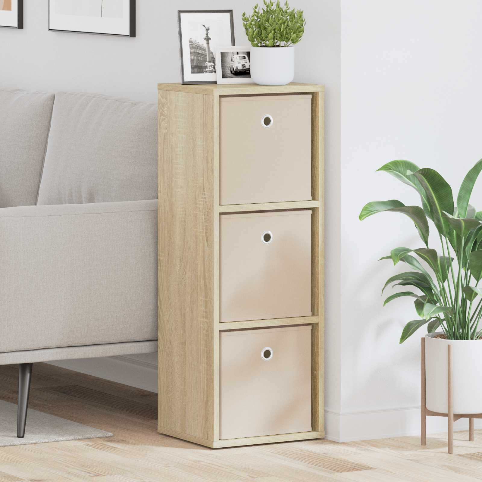 Πλαϊνό γραφείο με συρτάρι Δρύς Sonoma 30,5 x 27 x 84,5 εκ - Pakobazaar