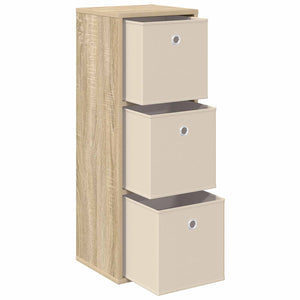 Πλαϊνό γραφείο με συρτάρι Δρύς Sonoma 30,5 x 27 x 84,5 εκ - Pakobazaar