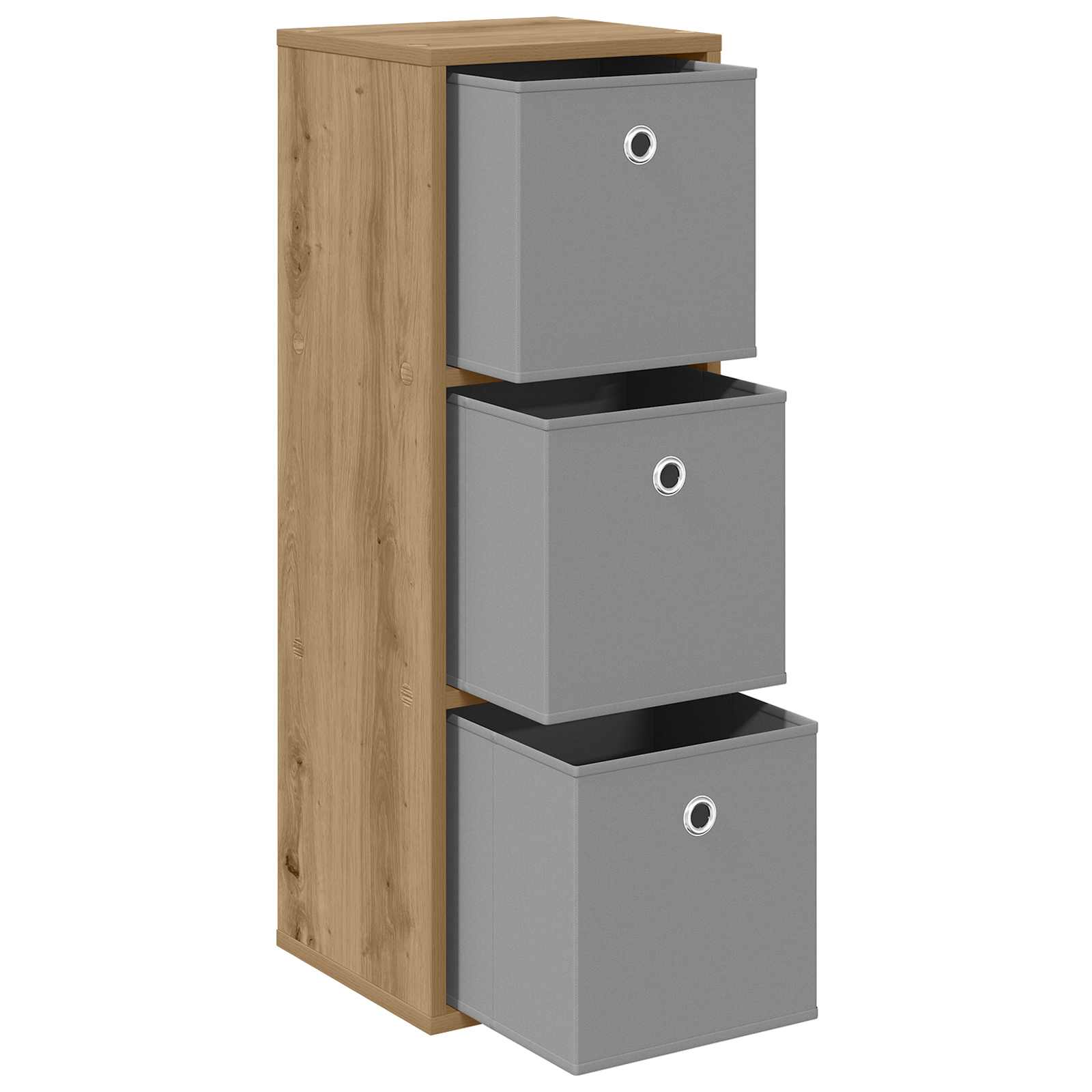 Πλαϊνό γραφείο με συρτάρι Artisan Oak 30,5 x 27 x 84,5 εκ - Pakobazaar