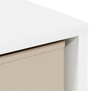 Πλαϊνό γραφείο με συρτάρι Λευκό 35 x 32 x 99,5 εκ - Pakobazaar